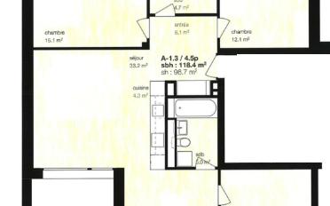 Wohnung 4.5 Zimmer - image - 1