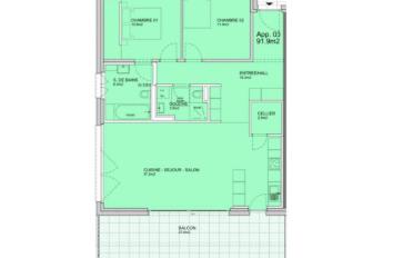 Apartment 3.5 rooms - image - 4
