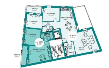 Apartment 3.5 rooms - image - 6