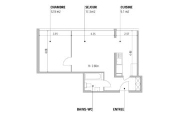 Wohnung 3 Zimmer - image - 7