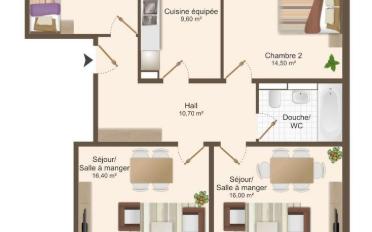 Appartement 4 pièces - image - 7