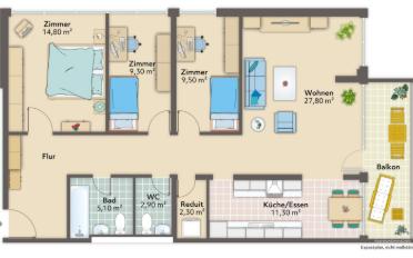 Wohnung 4.5 Zimmer - image - 12