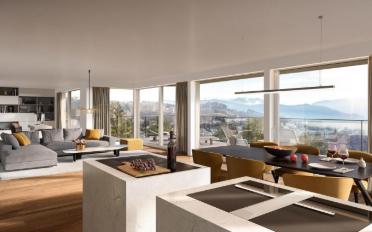 Terrassenwohnung 3.5 Zimmer - image - 1