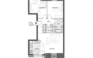 Apartment 3.5 rooms - image - 8
