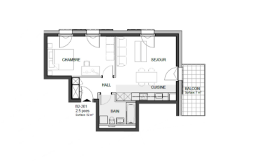 Appartement 2.5 pièces - image - 6