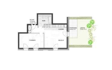 Apartment 2.5 rooms - image - 11