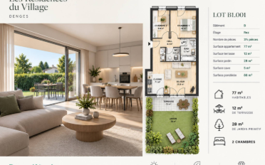Apartment 3.5 rooms - image - 1
