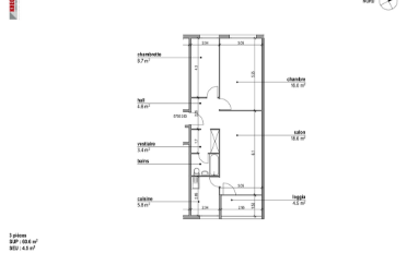Wohnung 3 Zimmer - image - 2