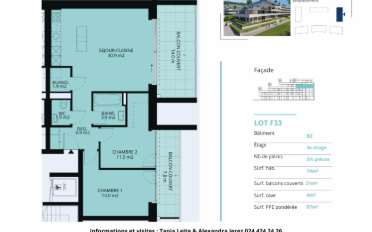 Apartment 3.5 rooms - image - 12