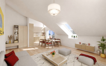 Roof flat 3.5 rooms - image - 2