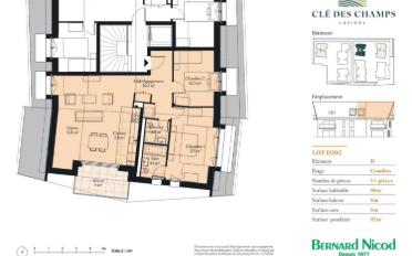 Attic flat 3.5 rooms - image - 8