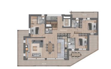 Wohnung 5.5 Zimmer - image - 5