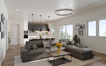 Terrace flat 5.5 rooms - image - 2