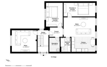 Apartment 4.5 rooms - image - 3