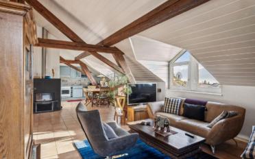 Attic flat 3.5 rooms - image - 3