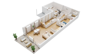 Apartment 3.5 rooms - image - 7