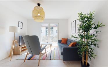 Appartement meublé 2.5 pièces - image - 1