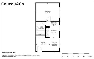 Appartement meublé 2.5 pièces - image - 18