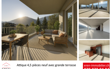 Attique 4.5 pièces - image - 1