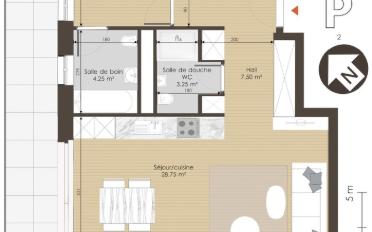 Apartment 4 rooms - image - 12