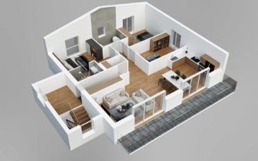 Attic flat 4.5 rooms - image - 7