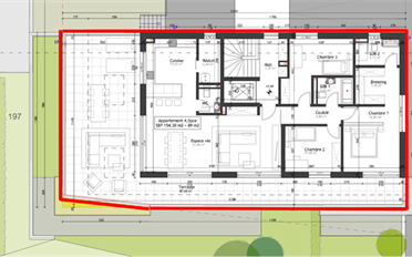 Attic flat 4.5 rooms - image - 2