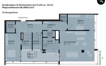Wohnung 3.5 Zimmer - image - 13