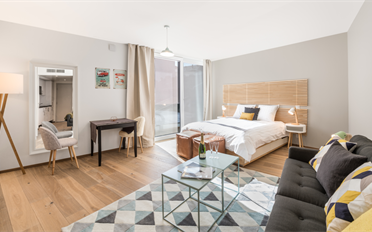 Möbl. Wohnobj. ein Zimmer - image - 1