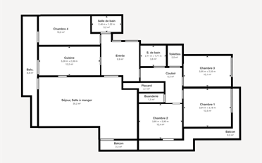 Furnished flat 6 rooms - image - 16