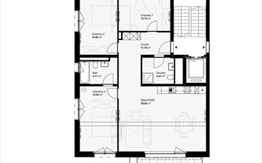 Attikawohnung 4.5 Zimmer - image - 4