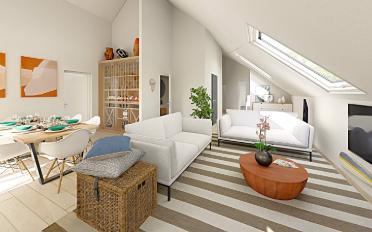 Attic flat 5.5 rooms - image - 2