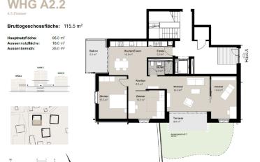 Wohnung 4.5 Zimmer - image - 11