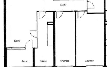 Apartment 4 rooms - image - 2