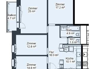 Appartement 4 pièces - image - 7