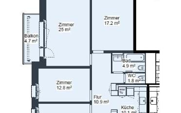 Wohnung 4 Zimmer - image - 7