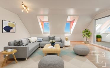 Attic flat 4.5 rooms - image - 4