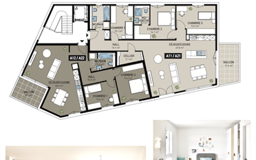 Apartment 4.5 rooms - image - 3