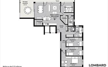 Attikawohnung 5.5 Zimmer - image - 11