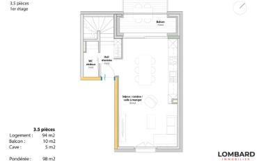 Duplex 3.5 pièces - image - 7
