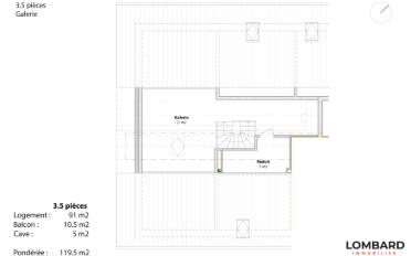 Apartment 3.5 rooms - image - 13