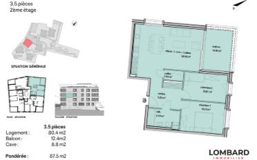 Wohnung 3.5 Zimmer - image - 6
