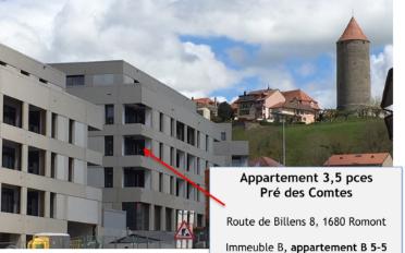 Appartement 3.5 pièces - image - 1