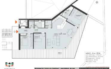 Attic flat 4.5 rooms - image - 9