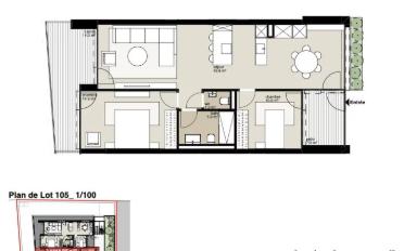 Appartement 3 pièces - image - 2
