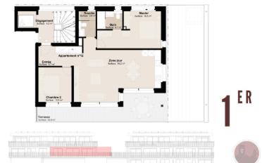 Apartment 3.5 rooms - image - 4
