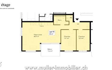 Appartement 3.5 pièces - image - 6