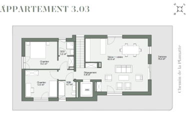 Attikawohnung 4 Zimmer - image - 4