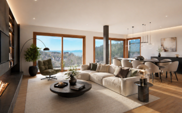Terrace flat 5.5 rooms - image - 2
