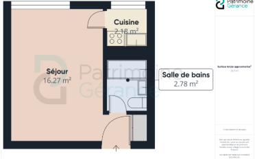 Appartement 1.5 pièces - image - 4