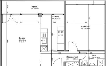 Apartment 3 rooms - image - 1